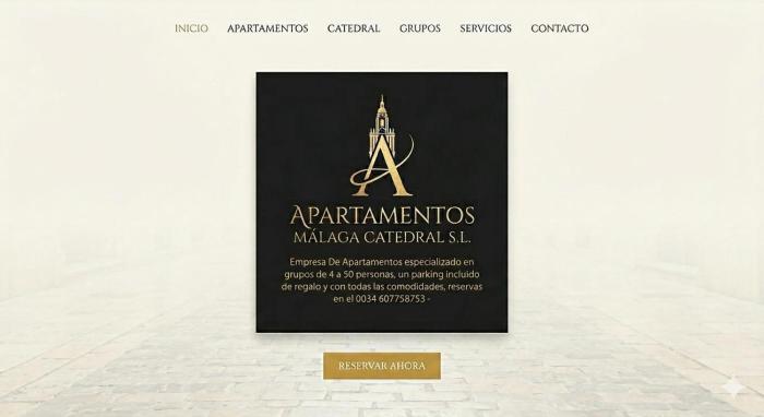 Apartamentos Catedral Malaga calle Zenete