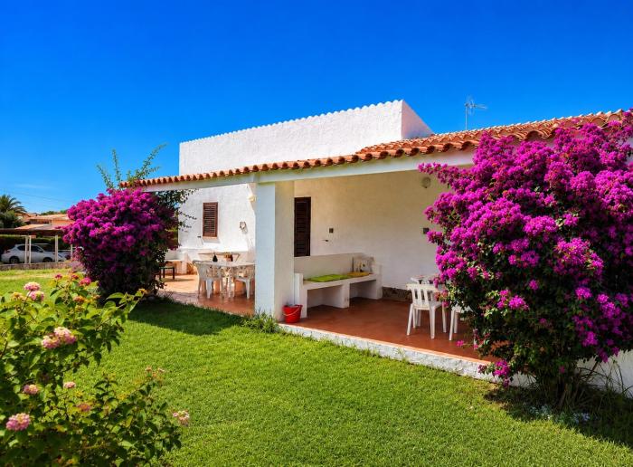 Vermentino - Apartment - 200m from the Beach - Garden - Wi-Fi - AC - BBQ - Parking - Pet Friendly