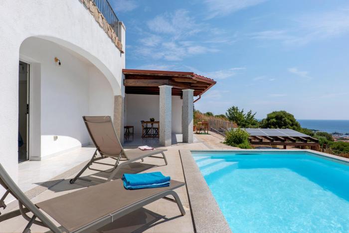 Villa Asfodelo - Piscina vista mare