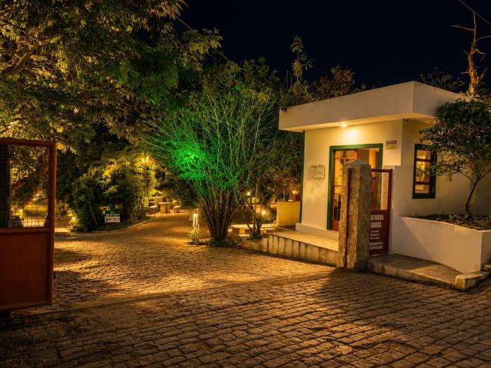Pousada Flat Royal Suíte com varanda e rede