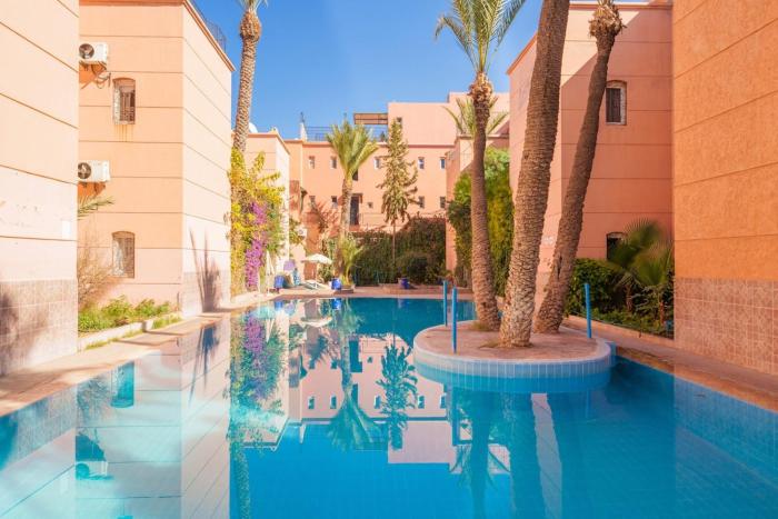 Authentic Moroccan 3BR Duplex Pool Near Medina