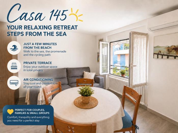 L&R - Casa145 - Appartamento tranquillo e comodo al mare con Wifi
