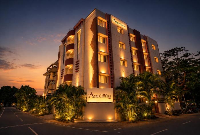 AVM Comfort Inn Nr Omni Bus Stand, Gandhipuram