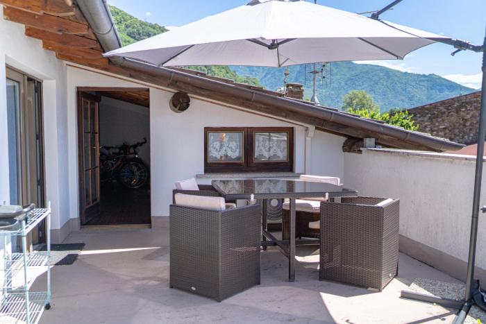 Ab13 Como Lake - Sorico - Terrazzo