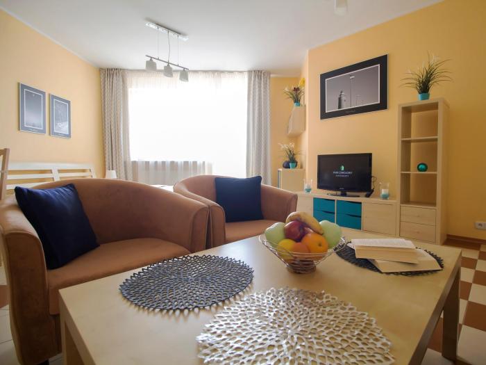 Apartament Morski Piasek - ul Spacerowa 2 - Plaża Centralna