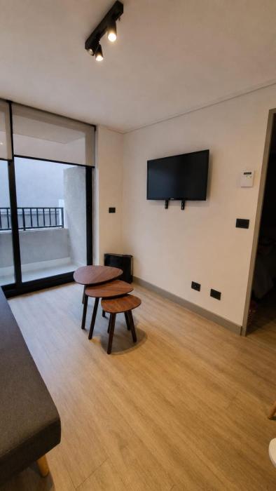 Sento Apartamento en Santiago centro 1 habitación, y 1 Ambiente con futón cama