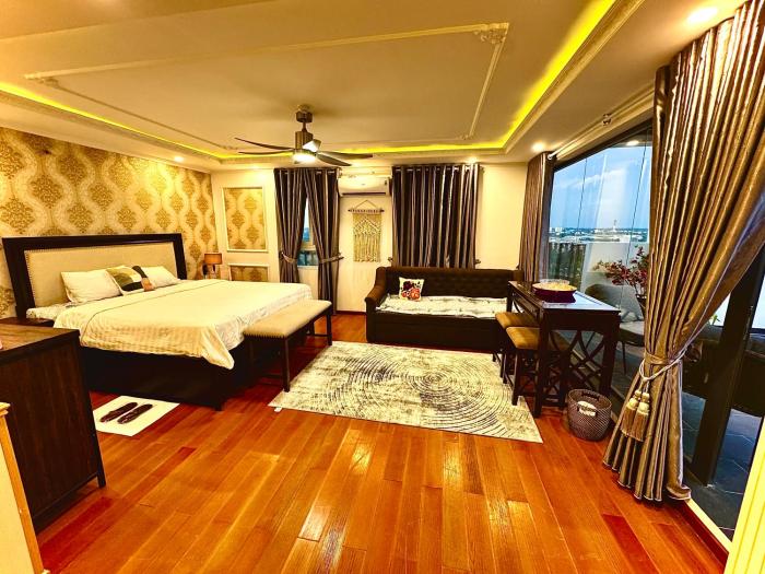 1 ngủ Super King bed, Jacuzzi, ban công chill