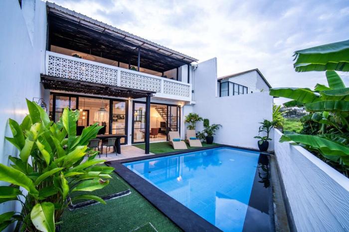 Villa Singlemalt 3BR With Ricefield View in Canggu