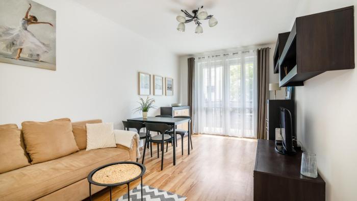 CITYSTAY Przestronny Apartament 1 min od morza