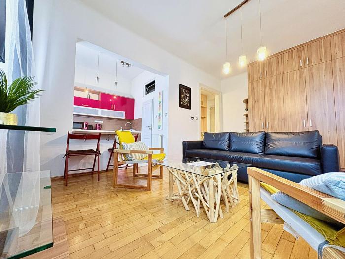 Apartman with parkIng in the Center - 500m from Hlavní nádraží