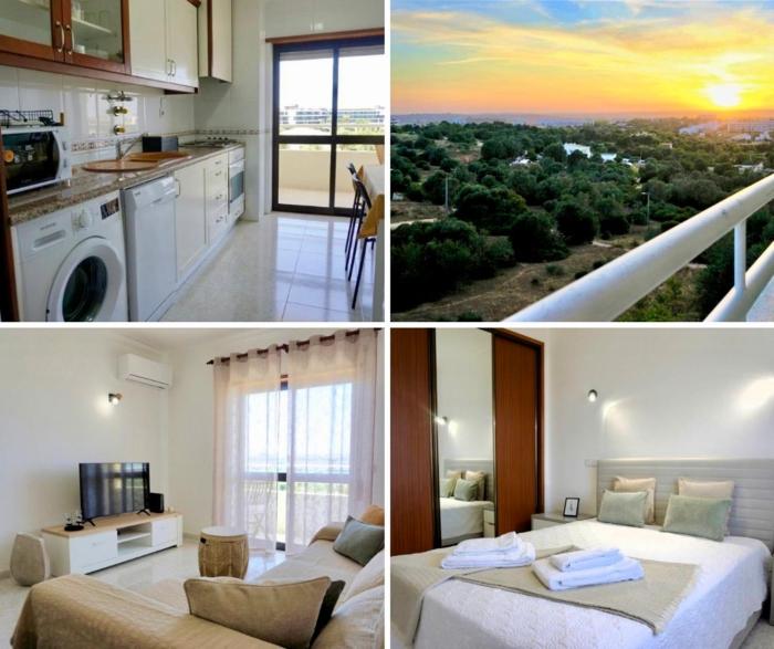 Sunny Apartment in Alvor - Balcony, Sunset, dishwasher, AC & Wi-Fi