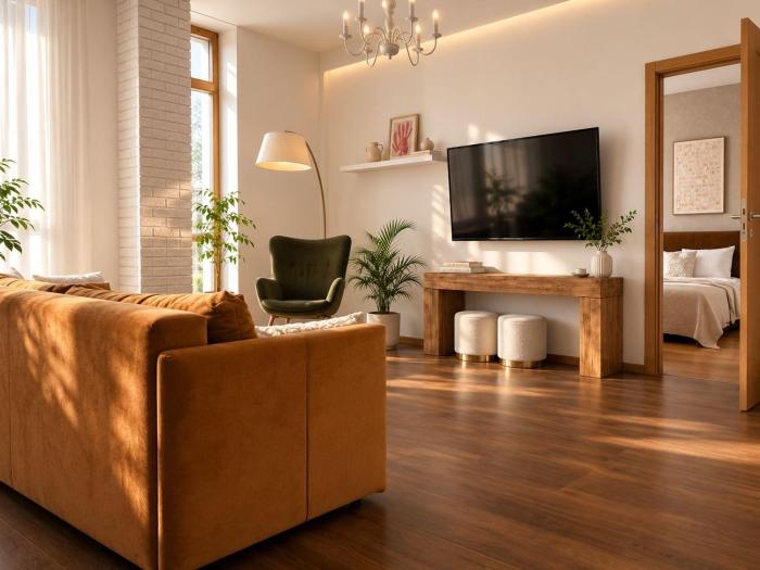 Ziedondarza Park One Bedroom Apartment with Balcony