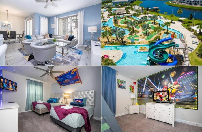 Cozy Decorated 4 BR with Pool and Lake View