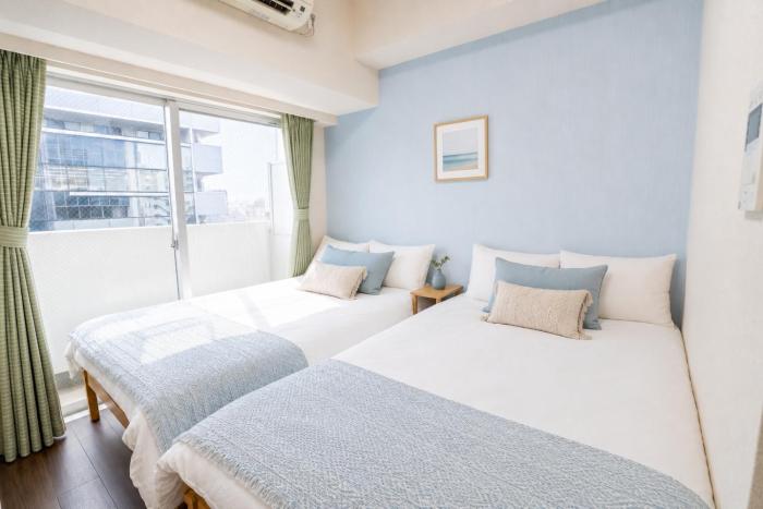 602Room, 5 mins walk from JR Kinshicho North Exit!Near Asakusa & Sky Tree!! The house is on the 6th floor with an elevator, convenient transportation There is a balcony and the room is soundproofed