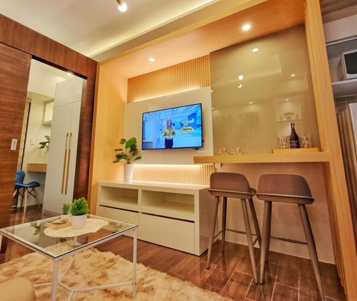 Hotel Ambiance AIR Ayala Makati Balcony Netflix