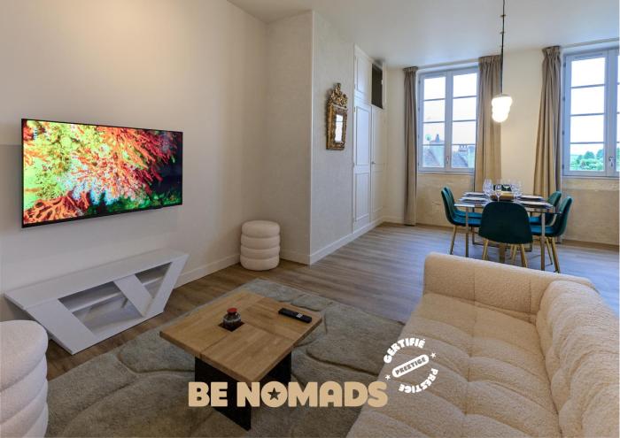 Appartement Saint-Cyr - Les Suites du Palais, parking privé, vue cathédrale, 3 chambres