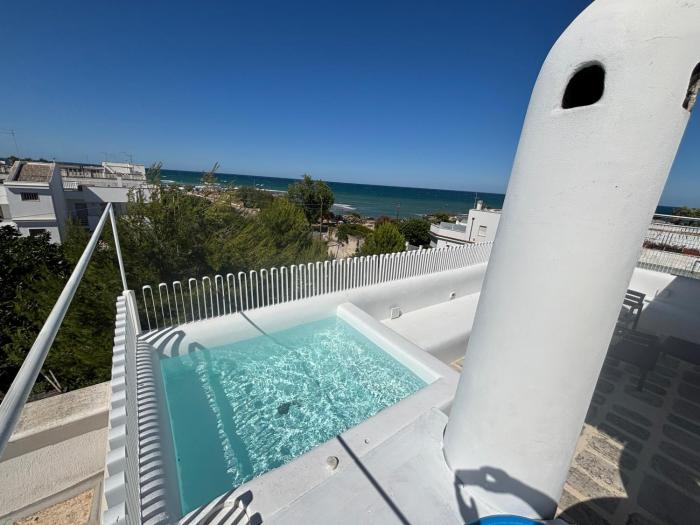 Casa Mediterranea al mare, Jacuzzi, Torre Guaceto, Ostuni