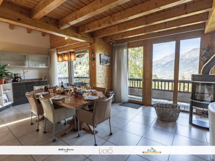 Chalet moderne avec vue fantastique - 10 pers. - FR-1-265-378