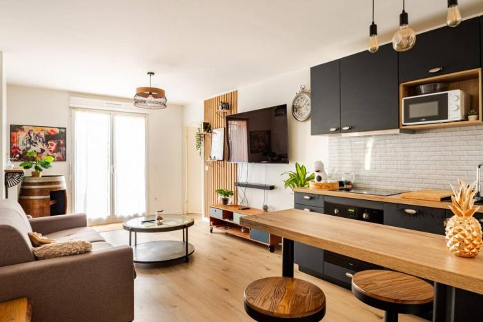 Fresh Apartment near Orly & Free parking