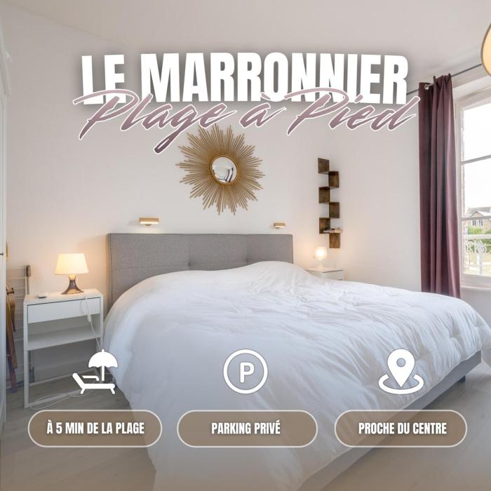 Le Marronnier - Centre, Parking Privé & Plage