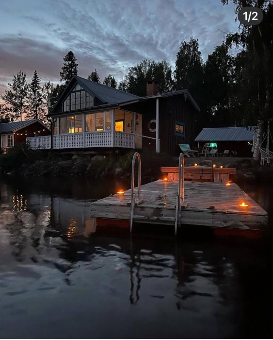 Charming Holiday Home in Nsviken with Sauna and Stunning Views