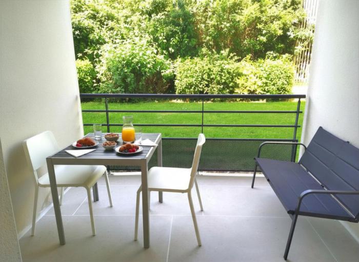 LOcéanide - Appartement avec balcon-terrasse et parking privé