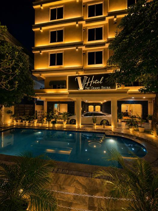 Airport Hotel The Grand Shoba Free Airport pickup or Drop