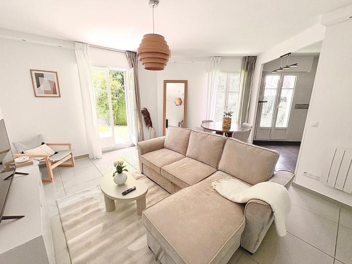 Grand T3 avec jardin, parking privé et terrasse - Proche Paris