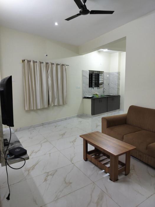 Kalpavrukksha Luxury Service Apartment Unit 2 - 1BHK, 2 Bathroom Single cotFully Furnished