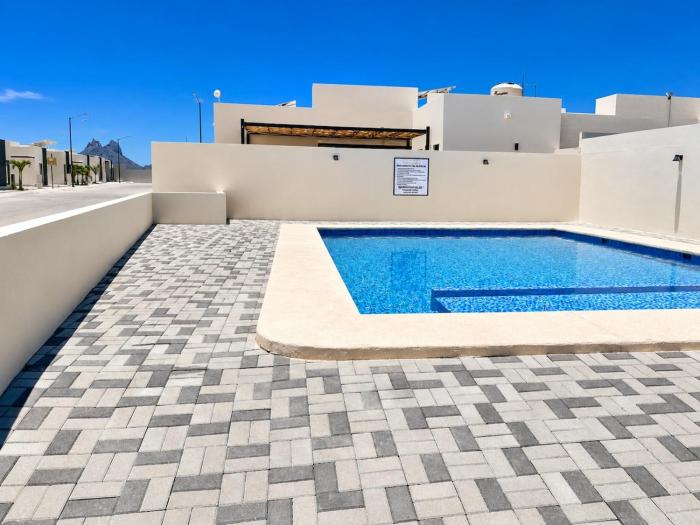 Family vacation home with pool amenities