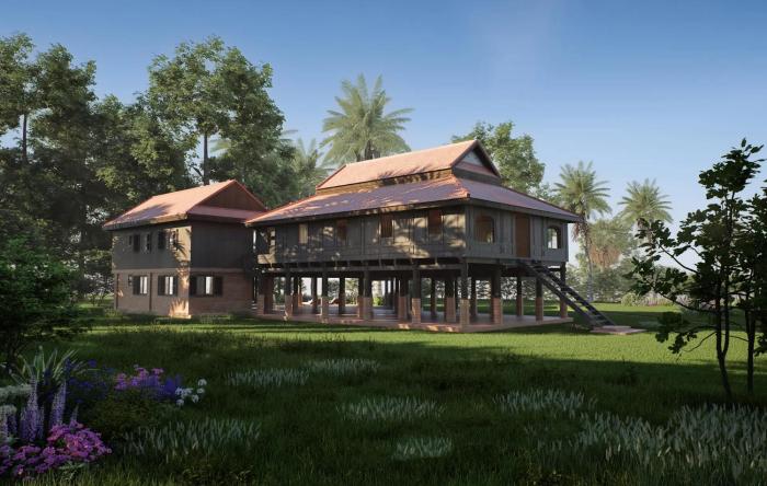 Hok Sokols Villa by Ream Lek