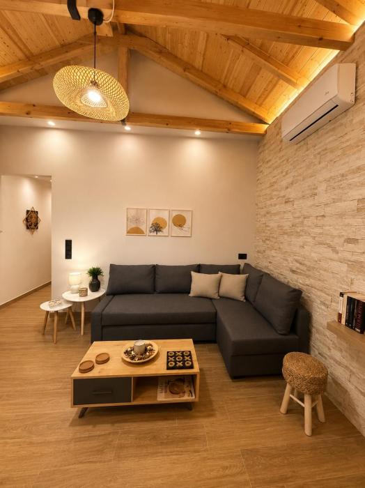 Boutique Home with Private Courtyard in Mani