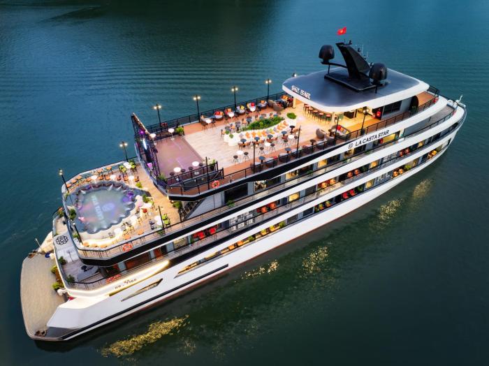 New La Casta Star 6-Star Cruise Lan Ha Bay - Free one way shared shuttle service for cruise guests from Hanoi Old Quarter from 08 Sep 2026
