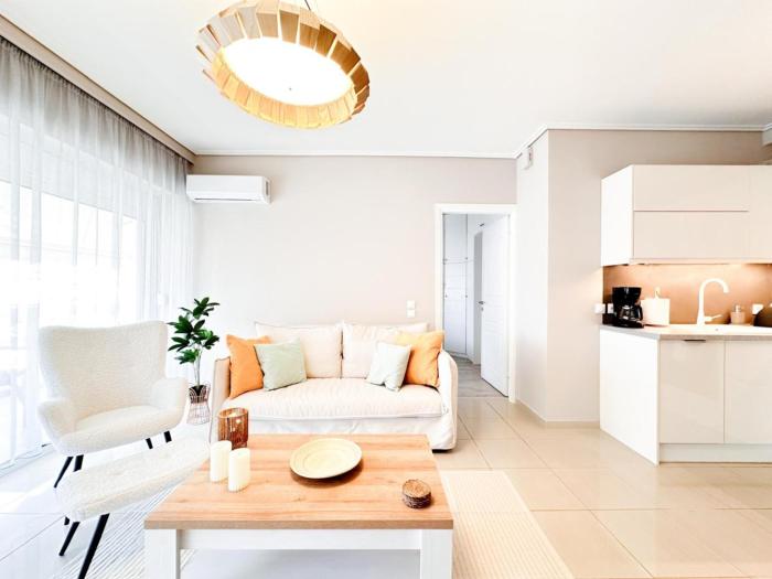 Bright Modern Retreat 1BR Alimos by the Sea