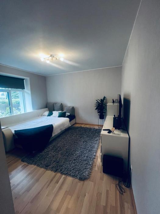 1 room apartment with its own yard