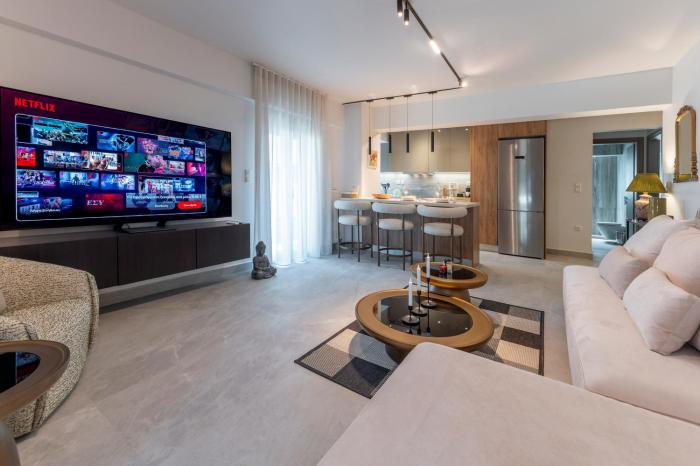 Lemesou Luxury Apartments Near Metro and Athens Metro Mall
