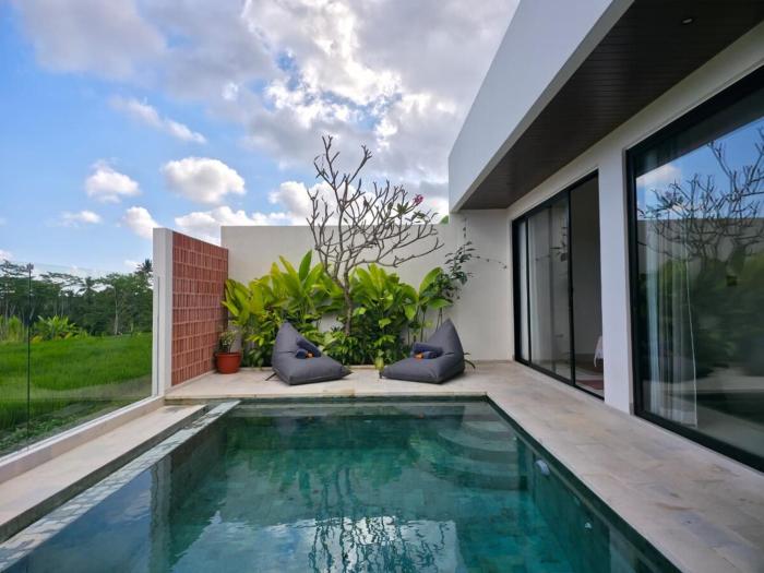 Anjani 2BR Villa with Rice Field View