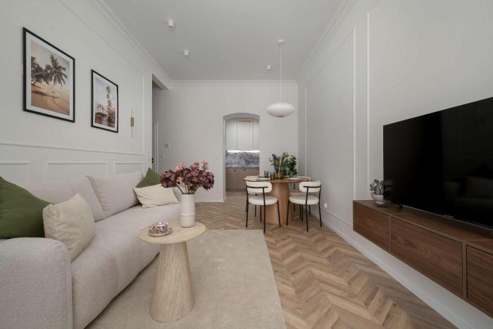Przytulny Apartament z Balkonem by Noclegi Renters