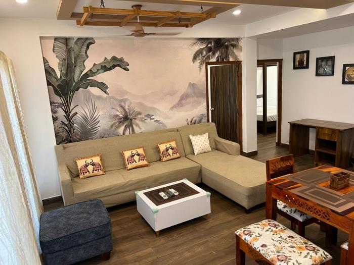 Luxy 2BHK Apartment Near Candolim