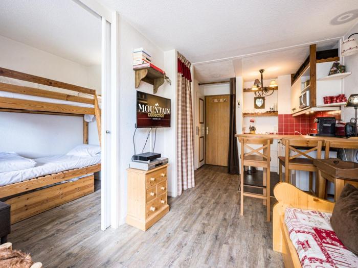 Studio cabine renové - Ski aux pieds - WIFI - FR-1-518-138