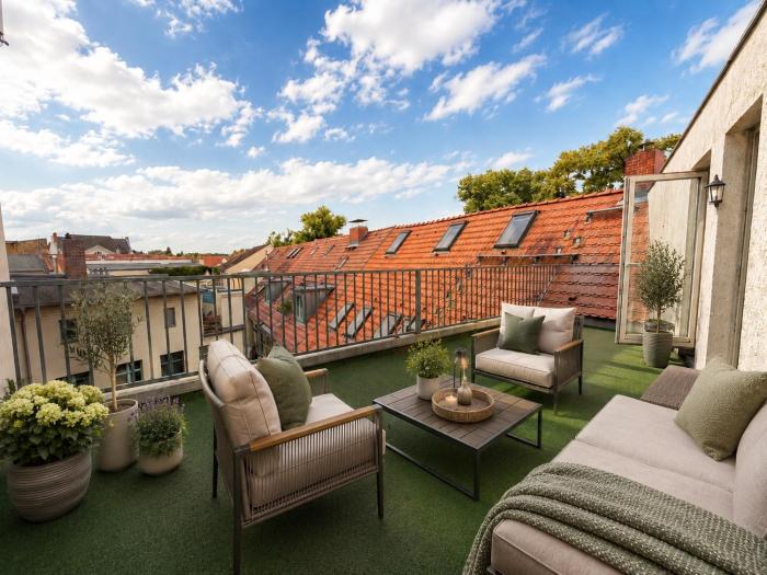 Luxus Designer Maisonette in 1A Lage der historischen Altstadt Potsdams mit 150 qm und privater Dachterrasse
