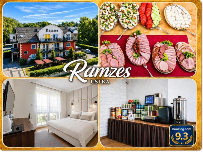 RAMZES USTKA -pokoje z balkonami, parking gratis ,rowery ,dobry dojazd do plazy i centrum
