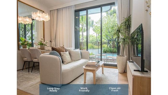 5 Mins to Beach l Cozy 62 sqm l Pool and Gym