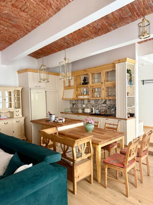Beautiful historical three bedroom apartment in the center of Modra