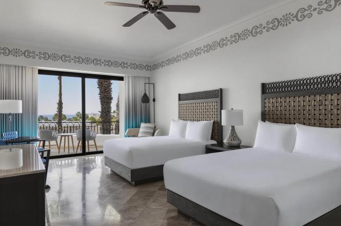 2 Queen Coastal Garden View - Casa Dorada at Hilton