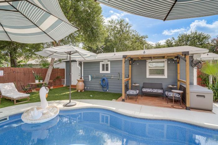 Pool & Patio Oasis! Chic San Antonio Retreat