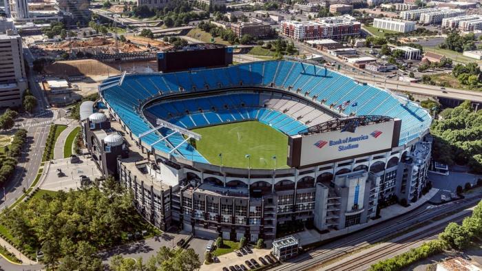 Quaint Mins To Atrium Health CLT Bojangles Stadium