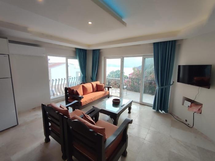 Kalkan Kalamar Sea Side In Center Villa 4 Person