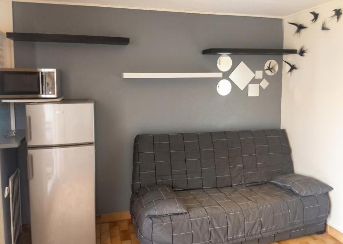Charmant studio à Agde de 21 m² avec terrasse vue ville