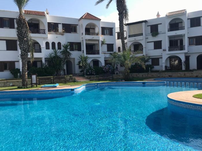 Spacious apartment with terrace in Cabo Negro, 70 m² + Pool